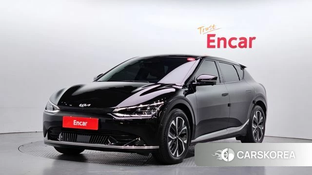 Kia EV6 2023 Черный из Кореи