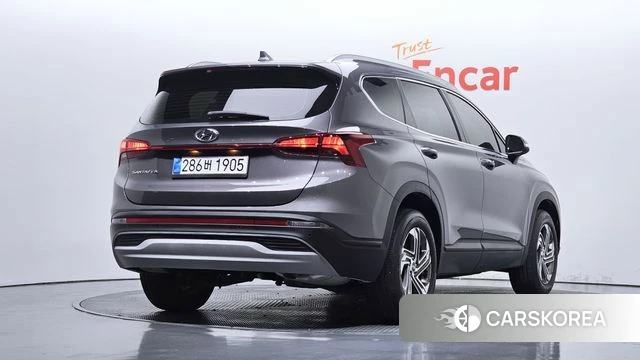 Hyundai The New Santa Fe 2022 Серый из Кореи