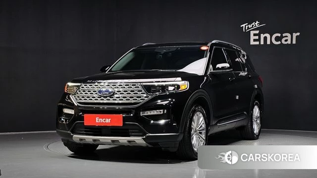 Ford Explorer 6th Generation 2021 Черный из Кореи