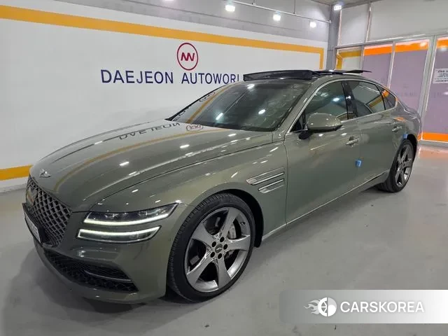 Genesis G80 (RG3) 2021 Светло-зеленый из Кореи