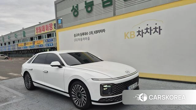 Hyundai Grandeur (GN7) 2025 Белый из Кореи