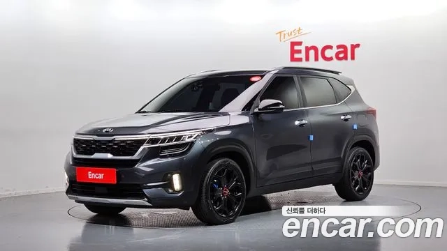 Kia Seltos 2020 Серый из Кореи