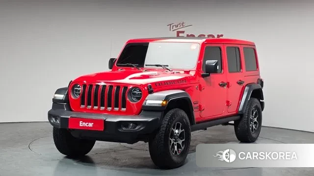Jeep Wrangler (JL) 2019 Красный из Кореи