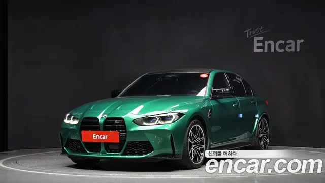BMW M3 (G80) 2024 Зеленый из Кореи