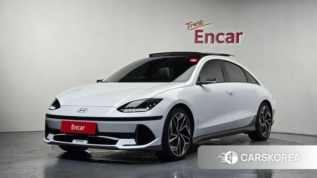 Hyundai Ionic 6 2022 Белый из Кореи