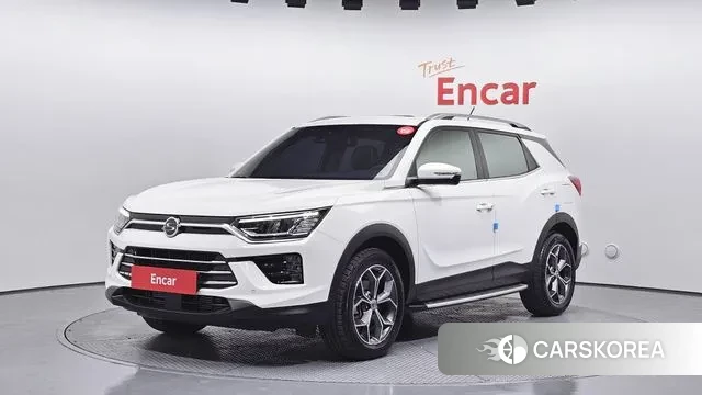 Ssangyong Beautiful Korando 2021 Белый из Кореи