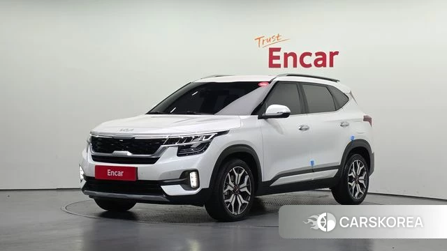 Kia Seltos 2021 Белый из Кореи