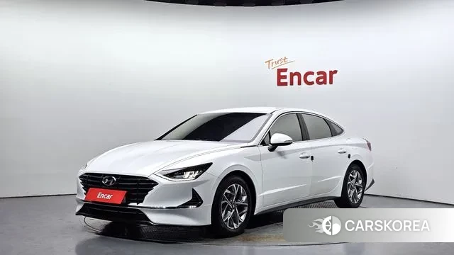 Hyundai Sonata (DN8) 2019 Белый из Кореи