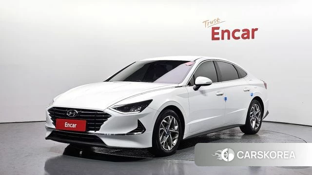 Hyundai Sonata (DN8) 2019 Белый из Кореи