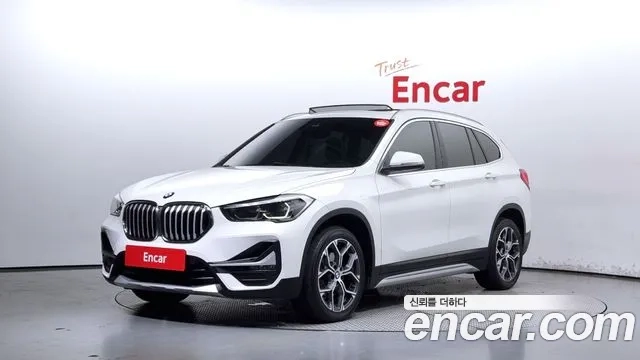 BMW X1 (F48) 2021 Белый из Кореи