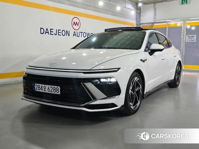 Hyundai Sonata D Edge (DN8) 2025 Белый из Кореи