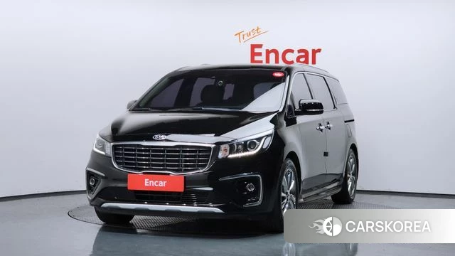 Kia The New Carnival 2020 Черный из Кореи