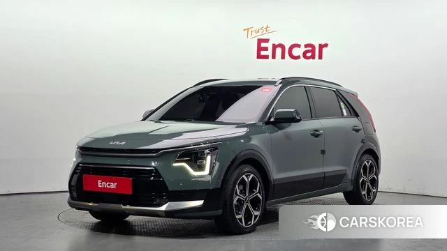 Kia Di Ol Nu Niro 2022 Зеленый из Кореи