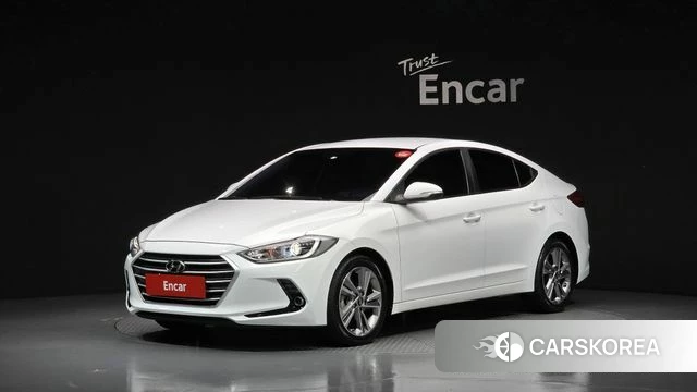 Hyundai Avante AD 2018 Белый из Кореи