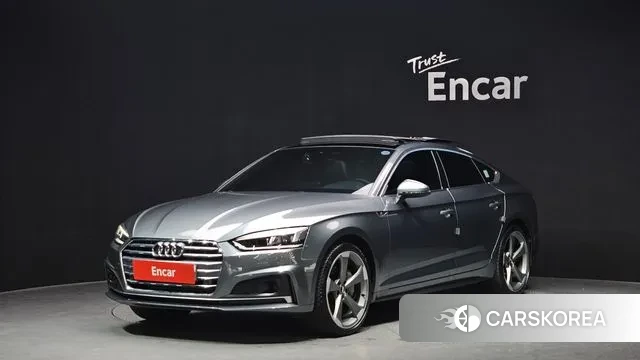 Audi A5 (F5) 2019 Серый из Кореи