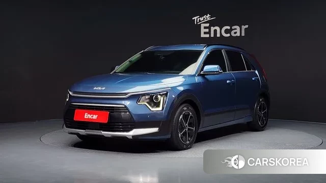 Kia Di Ol Nu Niro 2022 Синий из Кореи