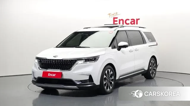 Kia Carnival 4th generation 2021 Белый из Кореи