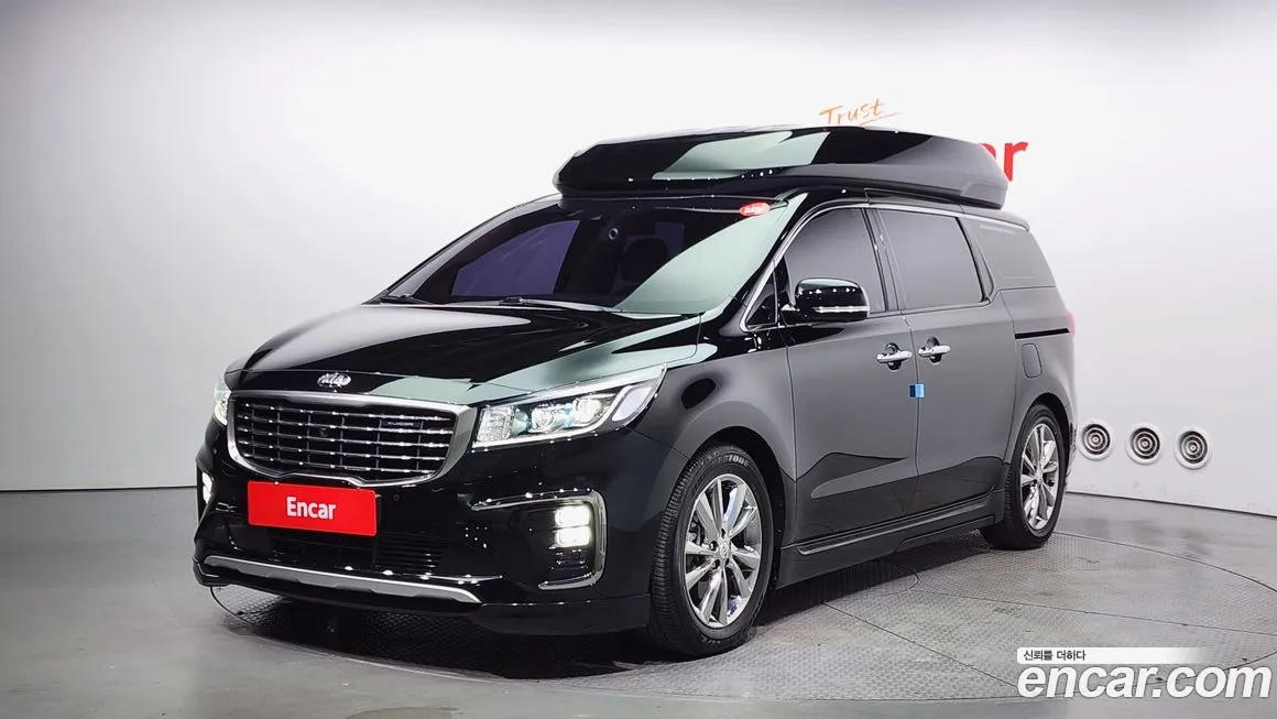 Kia The New Carnival 2019 Черный из Кореи