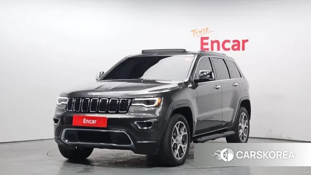 Jeep Grand Cherokee 2019 Серый из Кореи