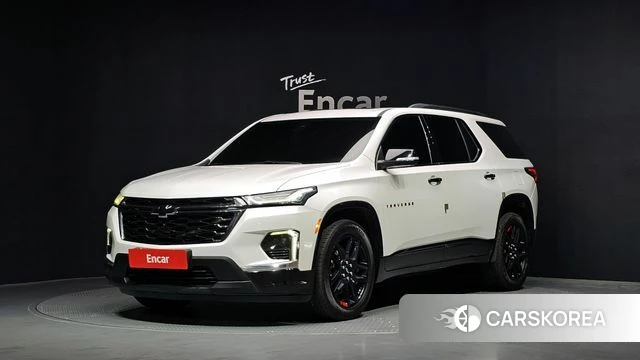 Chevrolet (GM Daewoo) Traverse 2022 Белый из Кореи