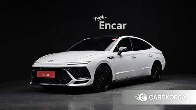 Hyundai Sonata D Edge (DN8) 2023 Белый из Кореи