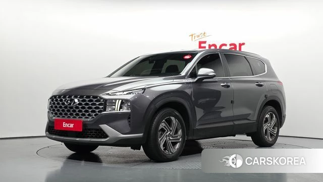 Hyundai The New Santa Fe 2021 Серый из Кореи