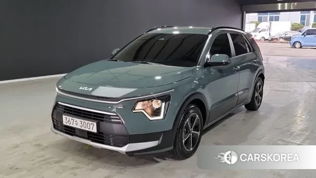 Kia Di Ol Nu Niro 2022 Синий нефрит из Кореи