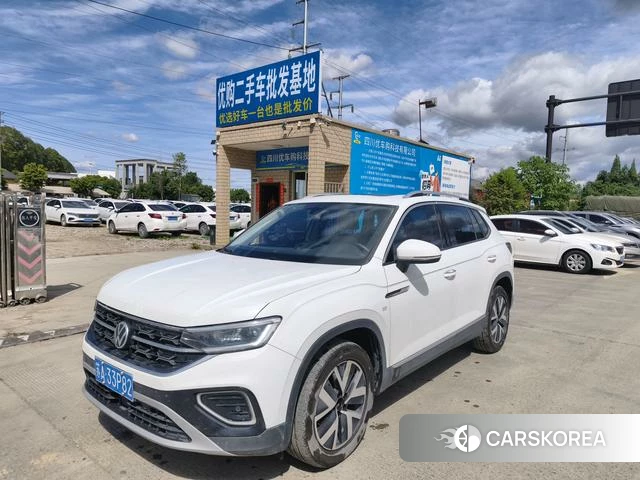 Volkswagen Tanyue 2023 Белый из Китая