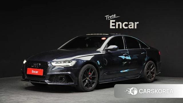 Audi New A6 2018 Синий из Кореи