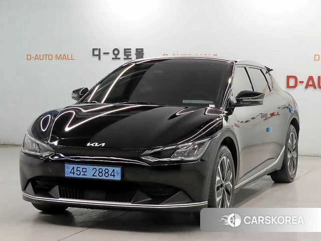 Kia EV6 2022 Черный из Кореи