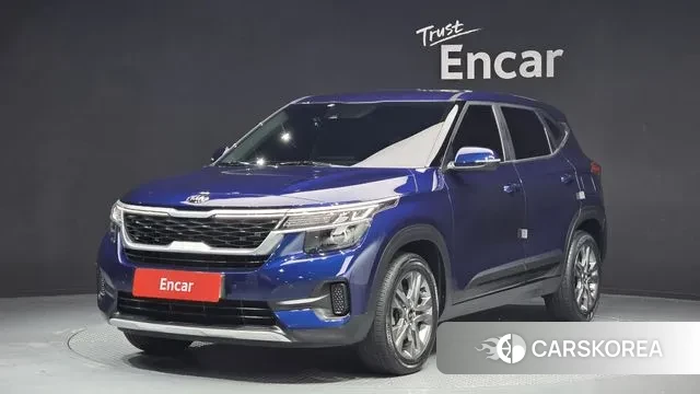 Kia Seltos 2020 Синий из Кореи