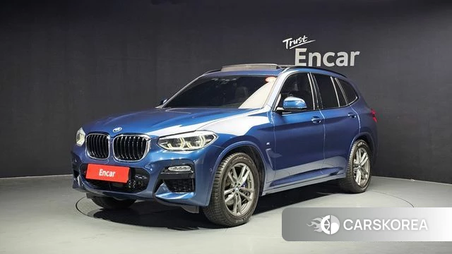 BMW X3 (G01) 2019 Синий из Кореи