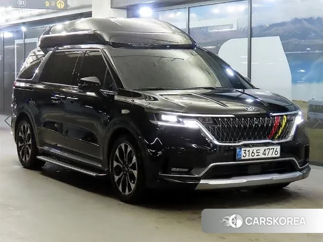 Kia Carnival 4th generation 2021 Черный из Кореи