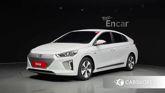 Hyundai Ionic Electric 2018 Белый из Кореи