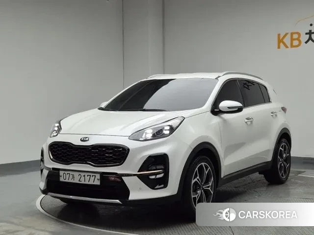 Kia Sportage The Bold 2019 Белый из Кореи