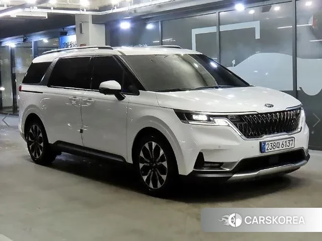 Kia Carnival 4th generation 2021 Белый из Кореи