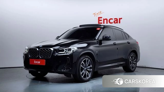 BMW X4 (G02) 2025 Черный из Кореи