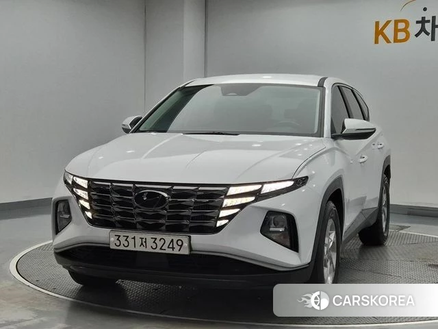 Hyundai Tucson (NX4) 2021 Белый из Кореи