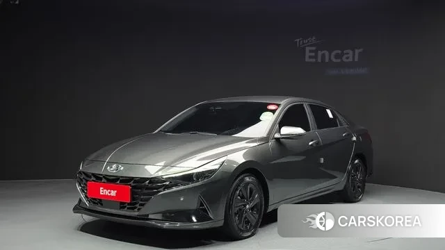 Hyundai Avante Hybrid (CN7) 2021 Серый из Кореи