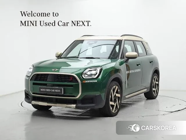 Mini Cooper S Countryman 3rd Generation 2024 Зеленый из Кореи