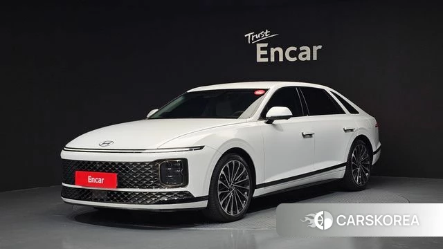 Hyundai Grandeur Hybrid (GN7) 2023 Белый из Кореи