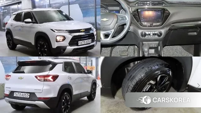 Chevrolet (GM Daewoo) Trailblazer 2020 Белый из Кореи