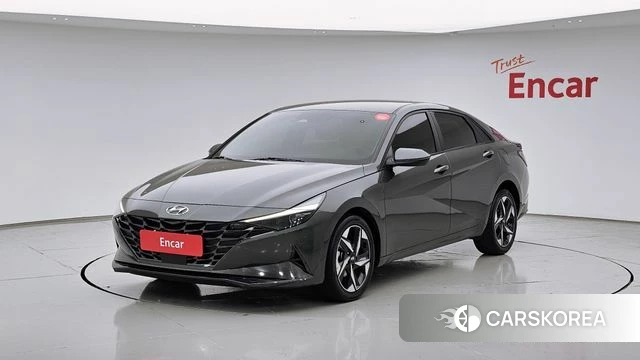 Hyundai Avante (CN7) 2021 Серый из Кореи
