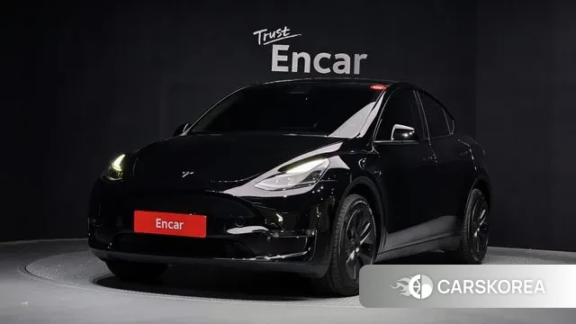 Tesla Model Y 2024 Черный из Кореи