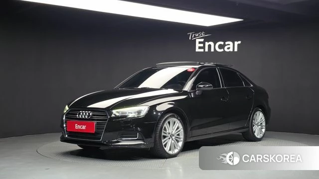 Audi New A3 2018 Черный из Кореи
