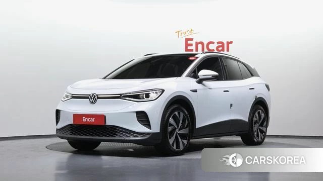 Volkswagen ID.4 2023 Белый из Кореи