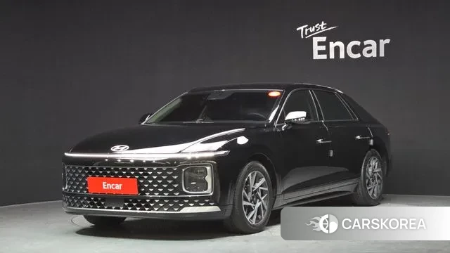 Hyundai Grandeur Hybrid (GN7) 2023 Черный из Кореи