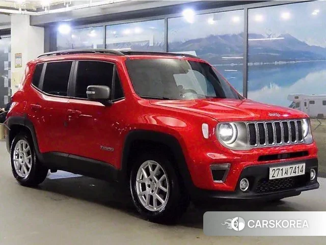 Jeep Renegade 2020 Красный из Кореи