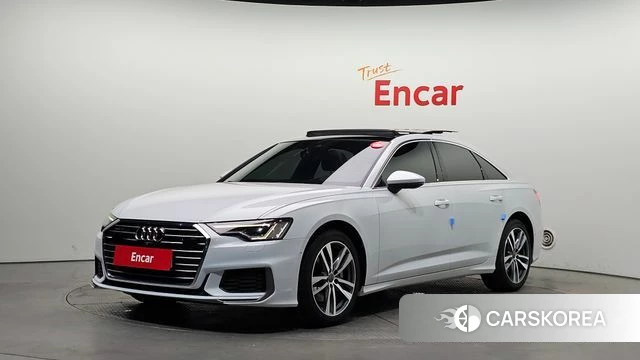 Audi A6 (C8) 2021 Белый из Кореи