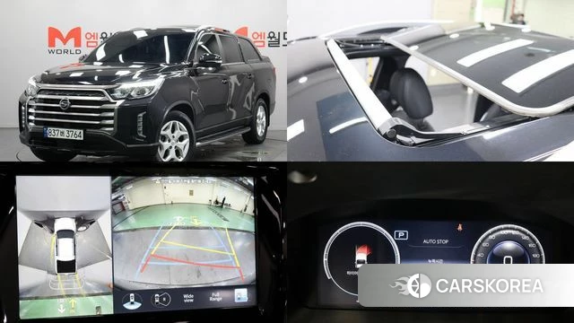 Ssangyong The New Rexton Sport 2023 Черный из Кореи